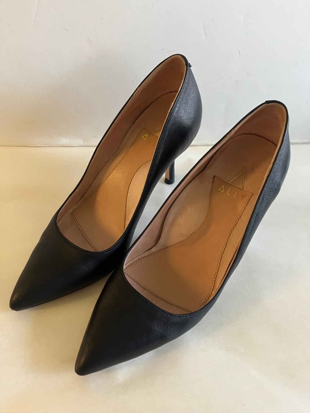 Ally Black Heels Size 38